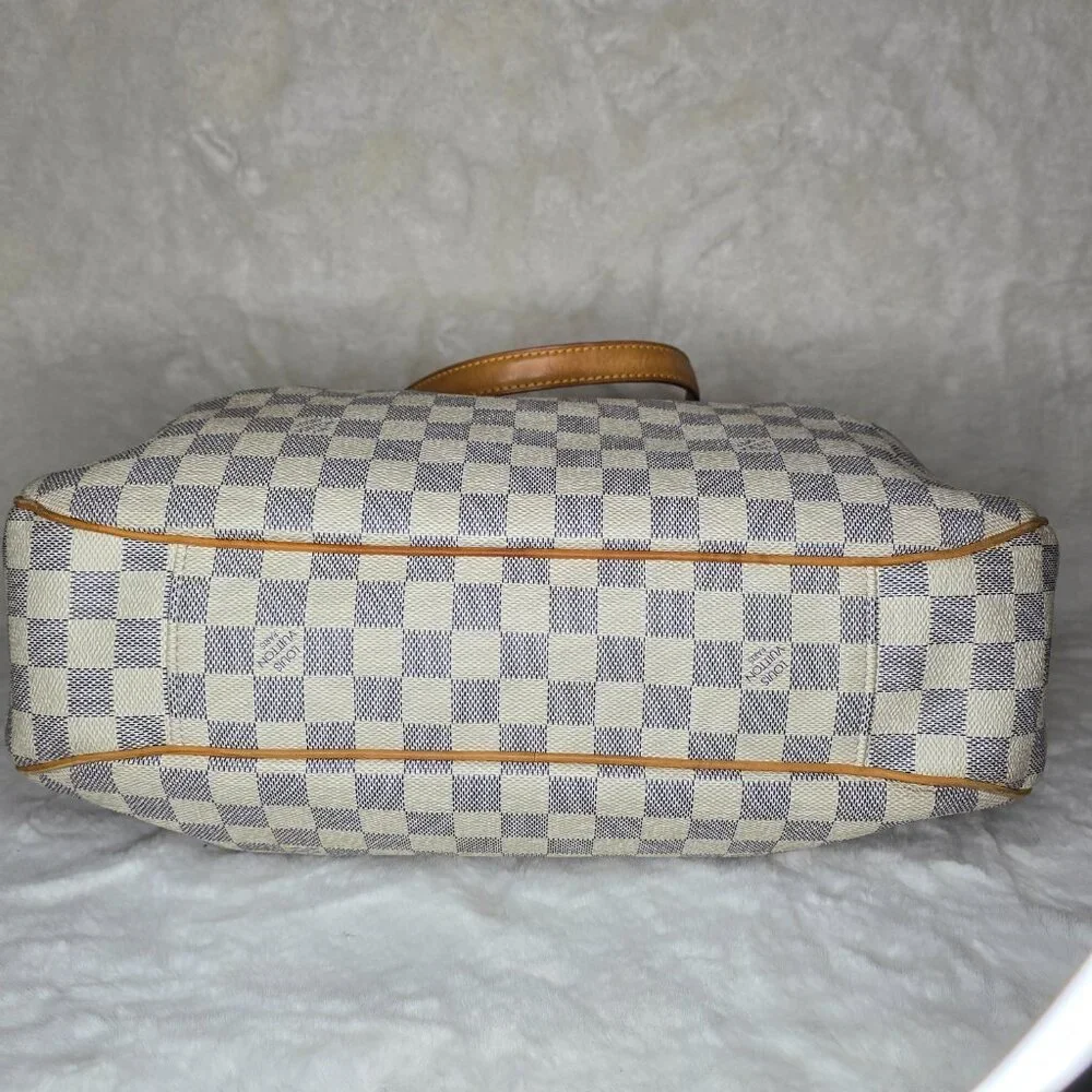 LOUIS VUITTON Azur Damier Evora MM